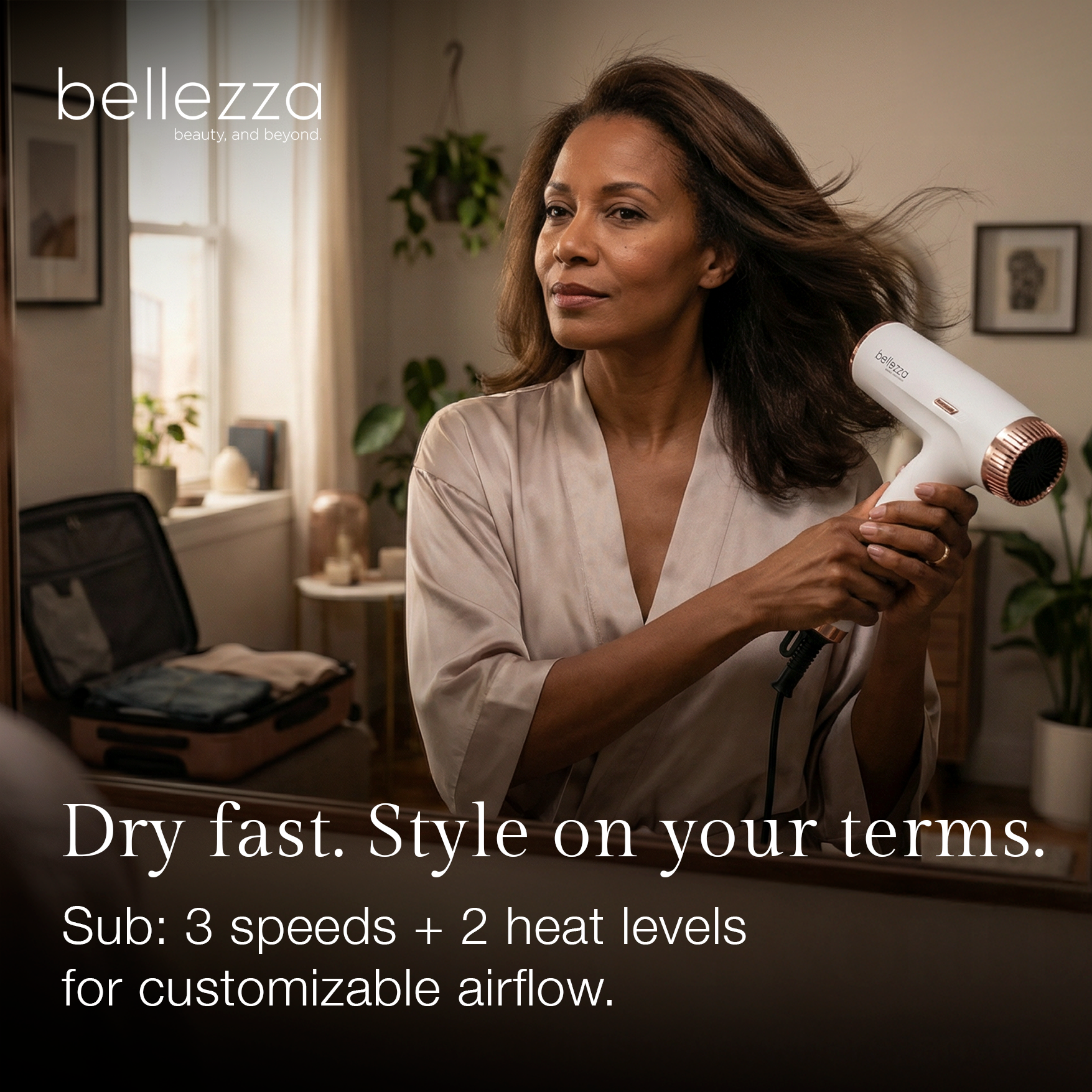 Sleek Fold | Foldable Travel Dryer