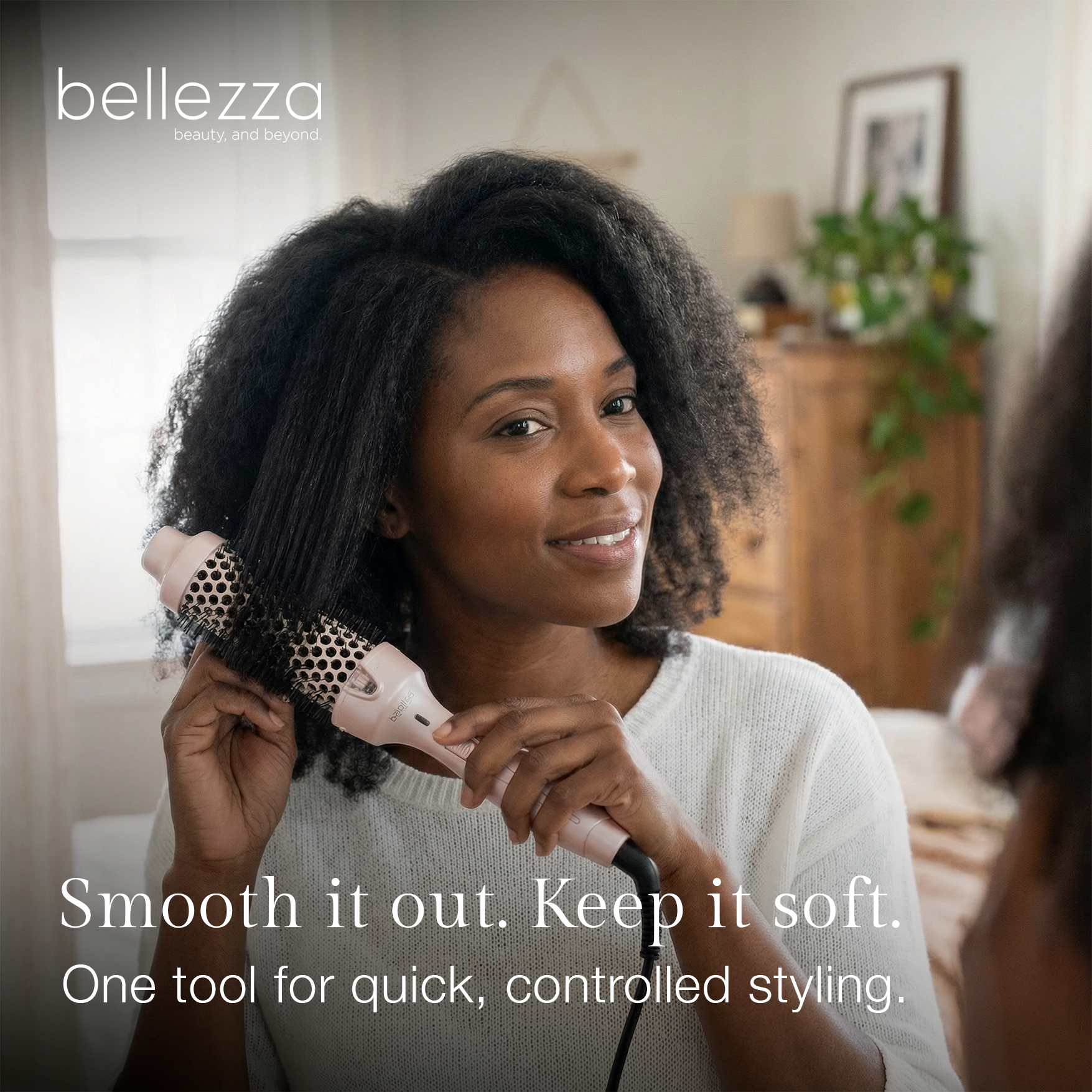 1.5″ Ionic Temperature Control Styling Brush