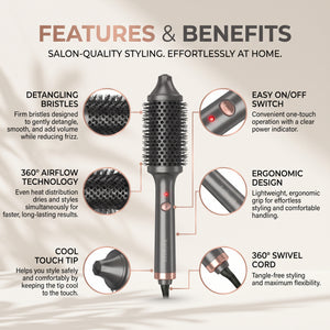 1.75” Infrared Styling Brush