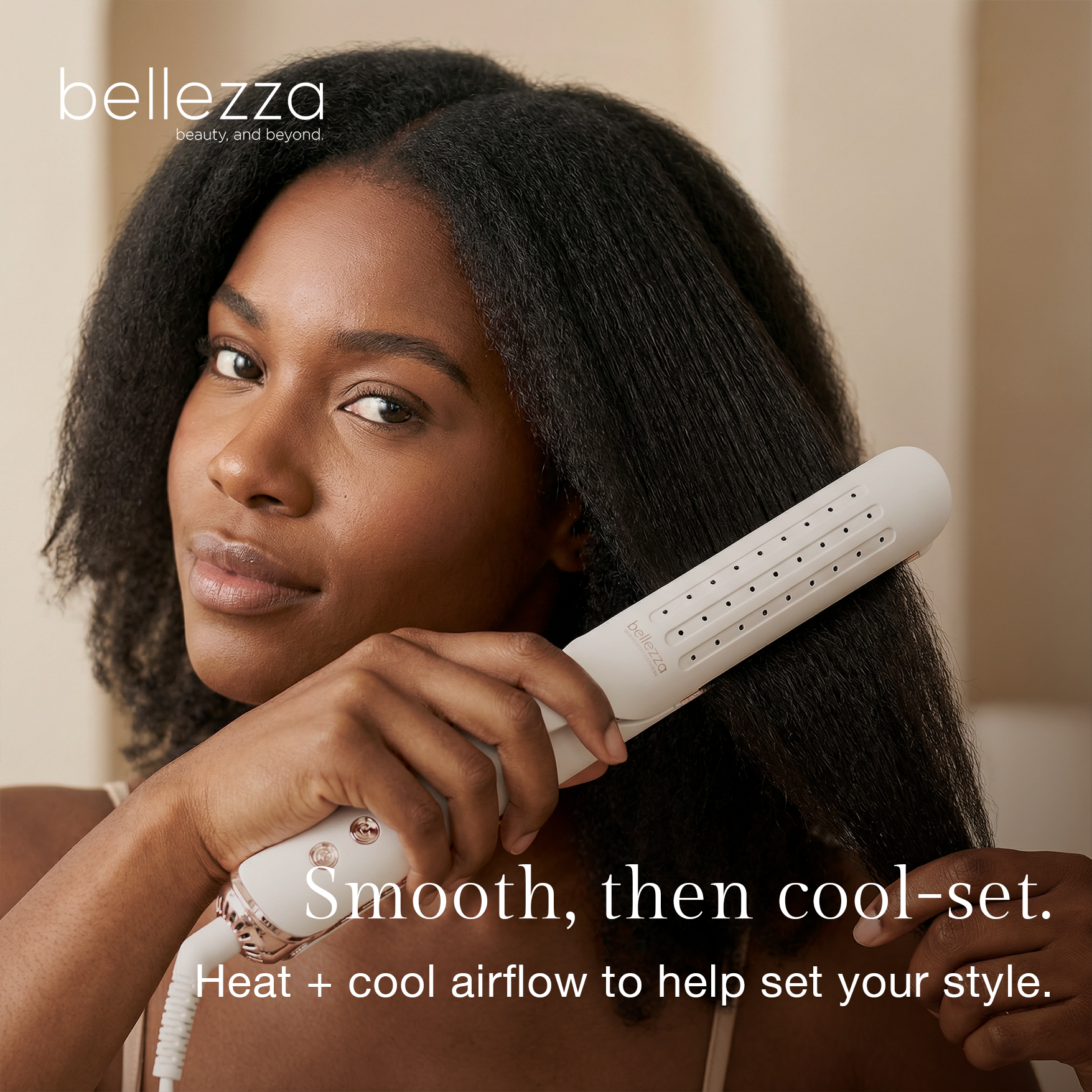 AirGlider | 2-in-1 Cool Air Flat Iron/Curler