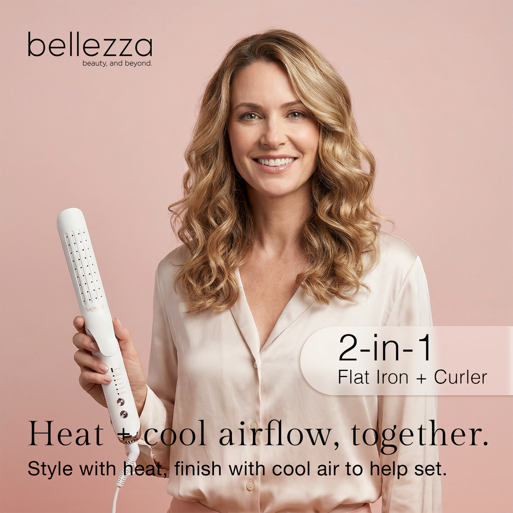 AirGlider | 2-in-1 Cool Air Flat Iron/Curler