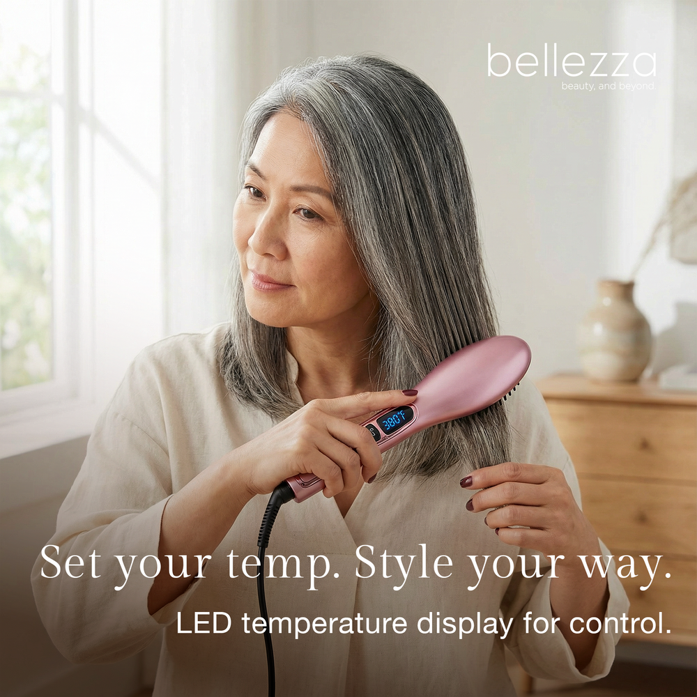 Digital Hot Straightening Brush