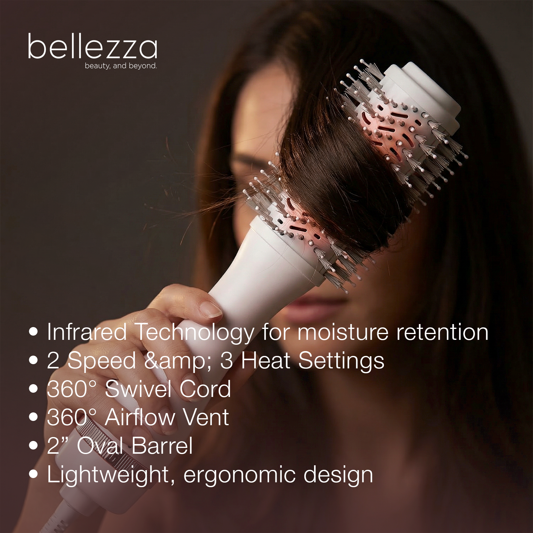 Infrared Blowout Brush | 2" Professional Hot Brush