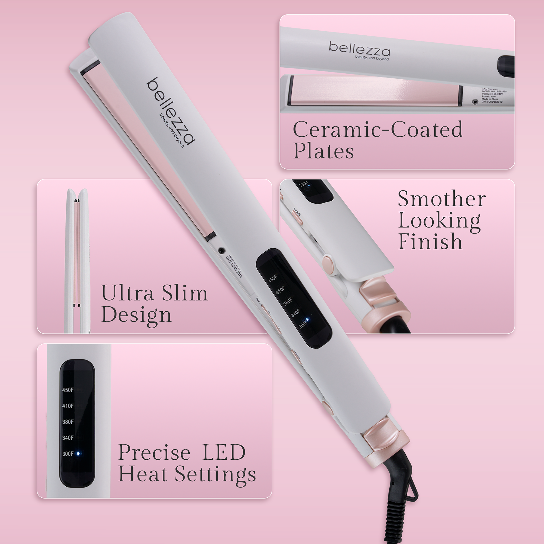 SleekBeauty | 1” Digital Flat Iron